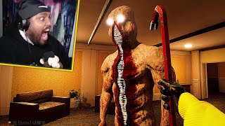 I TRIED TO ESCAPE THE BACKROOMS ALL ALONE!!! (full stream)