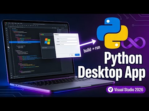 Python Desktop App In Visual Studio Getting Started