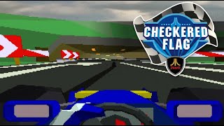 All Courses Longplay - Checkered Flag on Atari Jaguar | Retro Racing Experiment