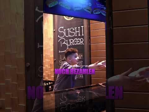 TUTORIAL Kostenlos Essen 🍣💜 #lustigesvideo #humorviral #sushi #asiatischeküche #viralshortsvideo