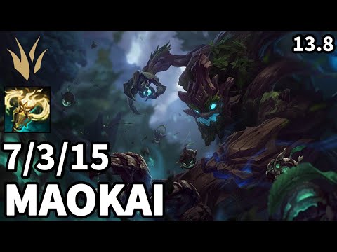 Maokai Jungle vs Kindred - EUW Grandmaster | Patch 13.8