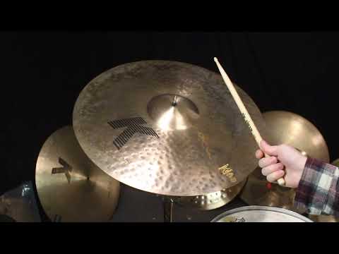 Immagine Zildjian 21" K Custom Organic Ride Cymbal - 4