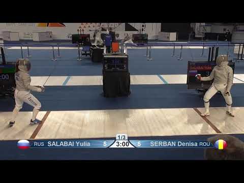Cairo Worlds 2021 CWS - L8 - Salabai RUS v Serban ROU