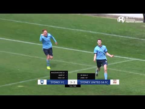 Grand Final - Sydney FC vs Sydney United 58 FC - PS4 NPL NSW Men's U18's