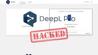 DeepL Pro hack - Comment contourner la restriction d'édition de document traduit #Hack #deepl 2020