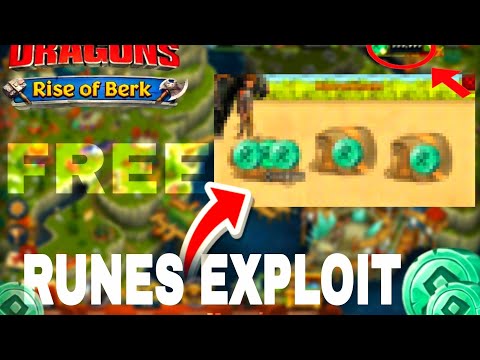 🟥LIVE Free Unlimited Runes Exploit !? - Dragons, Rise of Berk!