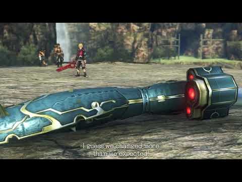 Xenoblade Chronicles Cutscene 49 - The Talking Face (Chapter 4)