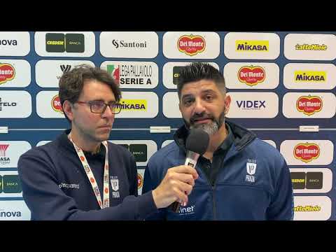 Dante Boninfante dopo la finale di DelMonte Supercoppa