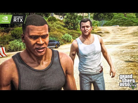 GRAND THEFT AUTO 5 | NEXT-GEN ULTRA REALISTIC GRAPHICS MOD | WALKTHROUGH PART 21 [4K HDR]