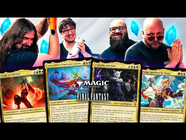 Vídeo relacionado con Magic The Gathering Final Fantasy FOIL Full Art Lands - MTG - (Mountain 304 (Foil))