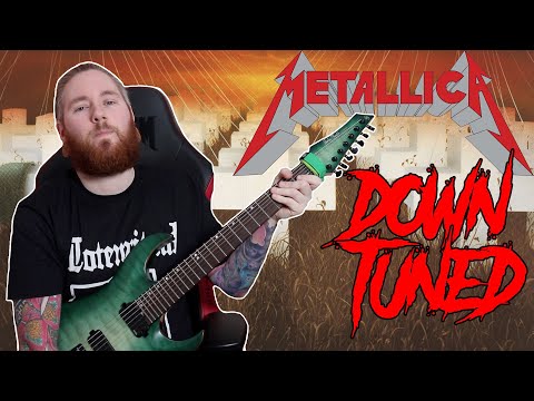What If Metallica Tuned Down? Master Of Puppets Album Guitar Riff Medley
