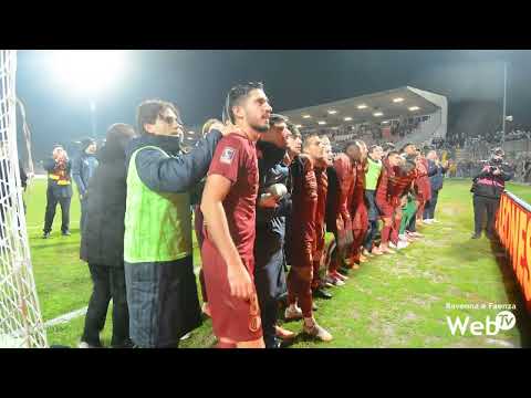 Ravenna FC da impazzire: rimonta al 103’ e primato in classifica. I festeggiamenti a fine partita