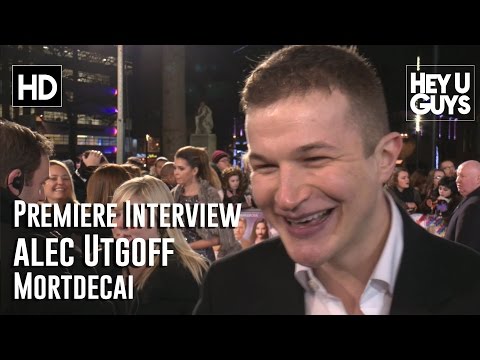 Alec Utgoff (Alexei in Stranger Things 3) Interview - Mortdecai UK Premiere