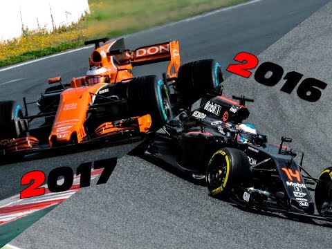 F1 2017 vs 2016 McLaren Honda Engine Sound Comparison (MP4-31 vs MCL-32)
