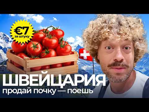 Швейцария шокирует ценами | Продукты, деньги и аренда за €150 000 в месяц