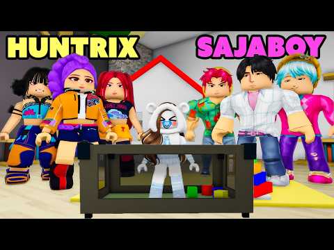 Famiglia HUNTRIX vs SAJA BOY su brookhaven roblox.
