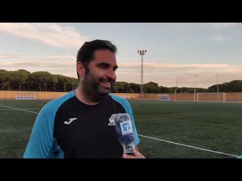 Javi Bautista, entrenador PMD Aljaraque. Impresiones post partido