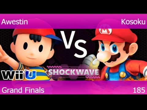 SW 185 - FX | Awestin (Ness) vs GGEA | Kosoku (Mario) Grand Finals - Smash 4