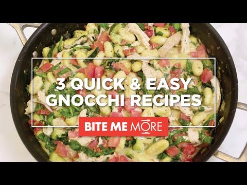 DINNER RECIPE - Quick & Easy Gnocchi