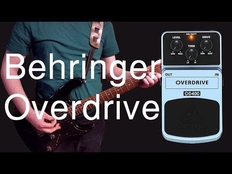 Behringer OD400 Overdrive Demo