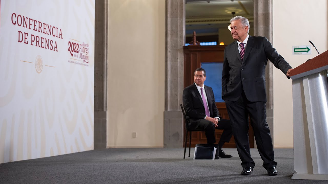 Mañanera de AMLO del 12 de mayo de 2022