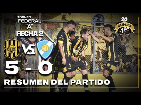 Resumen Fecha 2 Olimpo 5 vs Sol de Mayo 0