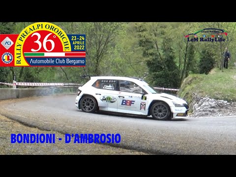 BONDIONI - D'AMBROSIO - 36° RALLY PREALPI OROBICHE