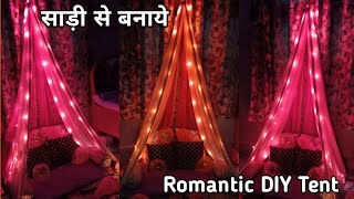 Make a Tent at Home l Romantic Dinner Night Setup at Home ll