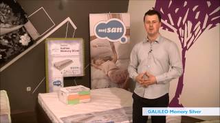 Madrac MojSan Galileo Memory Silver