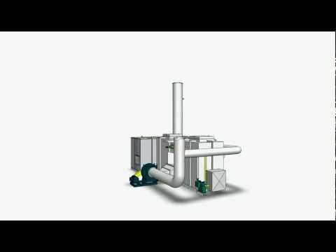 Regenerative Thermal Oxidizer (RTO), 10,000 SCFM System with Switch-Chamber