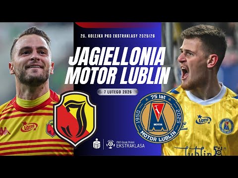 JAGIELLONIA BIAŁYSTOK 4-1 MOTOR LUBLIN | 20. KOLEJKA EKSTRAKLASY 2025/26 | RELACJA NA ŻYWO KOMENTARZ