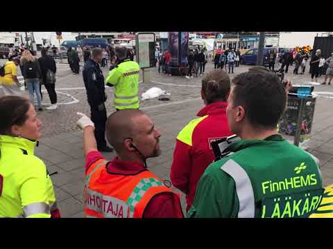 Vittnet: ”Jag såg en man springa med kniv”