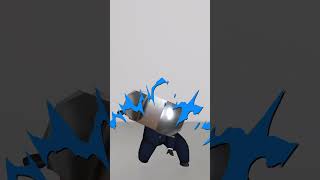 スーパーヒーロー着地を決めるもバランスが悪いちびレンチ【手付けアニメ】 #仮想レンチ #vtuber #3danimation #3dcg #anime #YOASOBI勇者