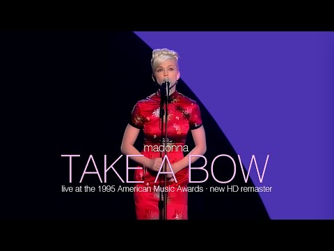 Madonna // TAKE A BOW live AMAs 1995 // Dan·K Remaster // HD
