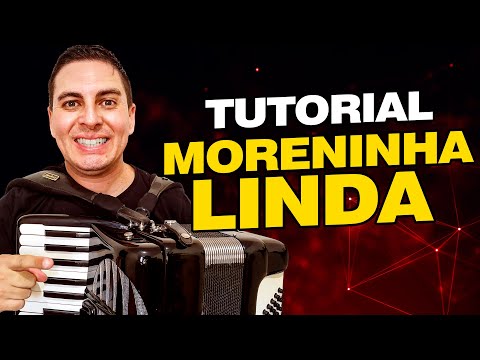Tutorial de Como Tocar Moreninha Linda no Acordeon | Aula de Acordeon