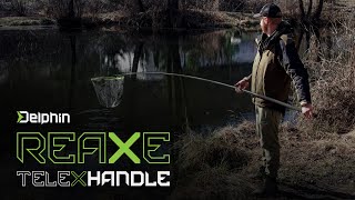 Podběráková rukojeť Delphin REAXE TelexHANDLE 400cm