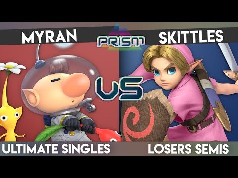 PRISM 164 - Myran (Olimar) vs. Skittles (Young Link) - Losers Semis  - Smash Ultimate Singles