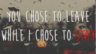 Now That It's Over LYRIC VIDEO [Original Song]