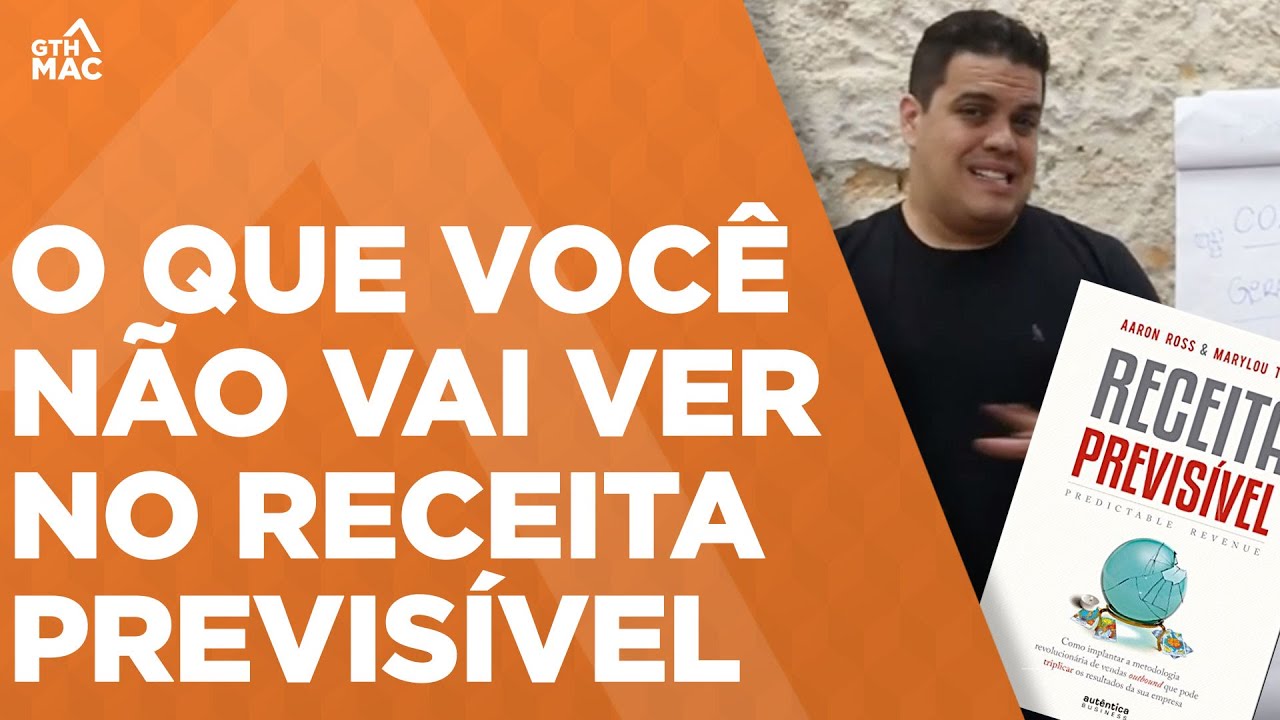 O que você não vai ver no Receita Previsível