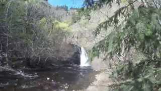 preview picture of video 'walking to Dog Creek Falls, 4k'