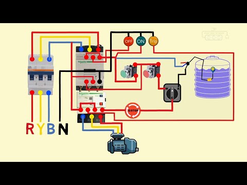 star delta power wiring connection 3 phase motor diagram