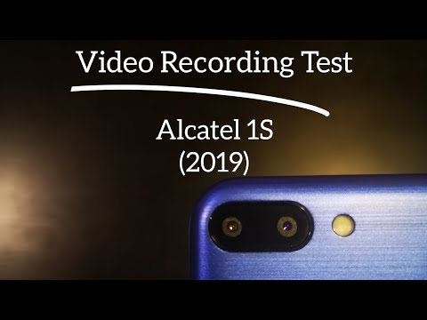 Alcatel 1S : Video recording