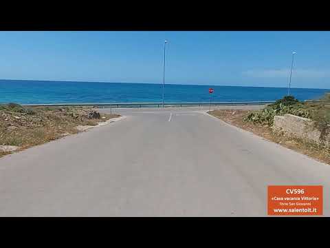 Casa vacanza Vittoria vicino alla spiaggia di Torre San Giovanni CV596