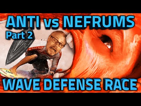 [Speedrunner Race] Factorio Wave Defense Race (best of 5) [PART 2] - AntiElitz vs. Nefrums [#12]