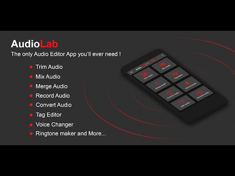 AudioLab Audio Editor Recorder video