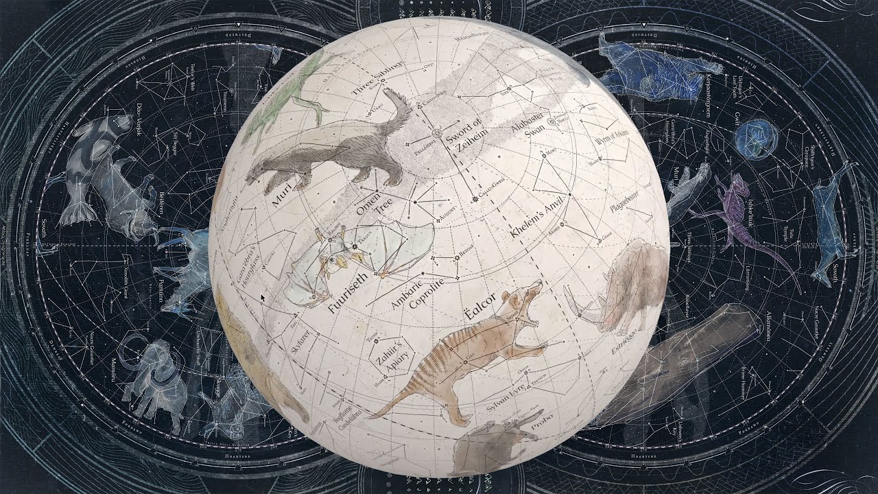 Creating a Fantasy Constellation Map