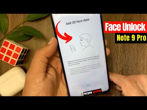 Redmi Note 9 Pro - Face Unlock