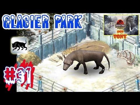 Glacier Park Builder "Cap. 31 - Conseguir criatura salvaje: Hyaenodon" por Tony
