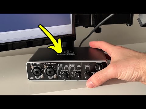 Quick Review: Behringer U-PHORIA UMC202HD Audio Interface