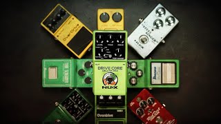 NUX Drive Core Deluxe MK II test by Jimmy Lin (No Talking)